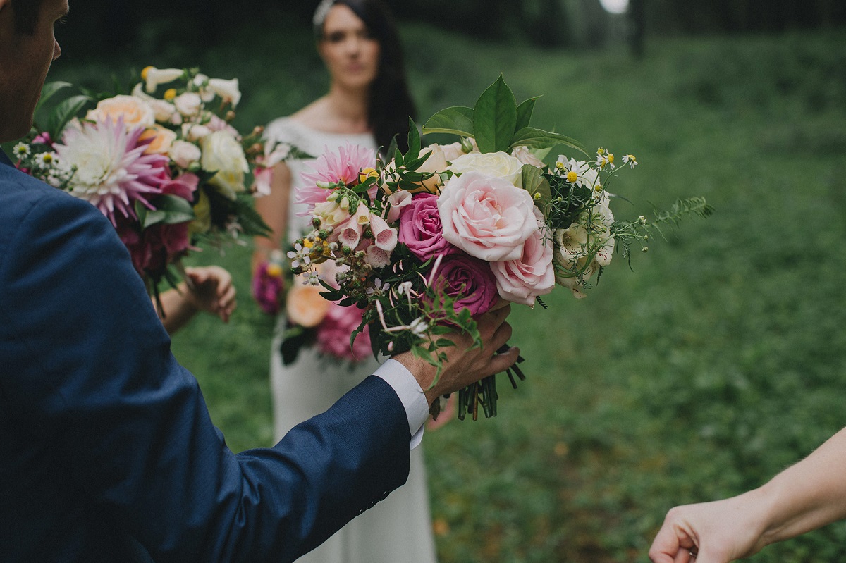 flowers for bride and groom new zealand